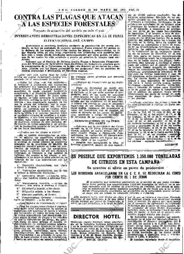 ABC MADRID 13-05-1972 página 67