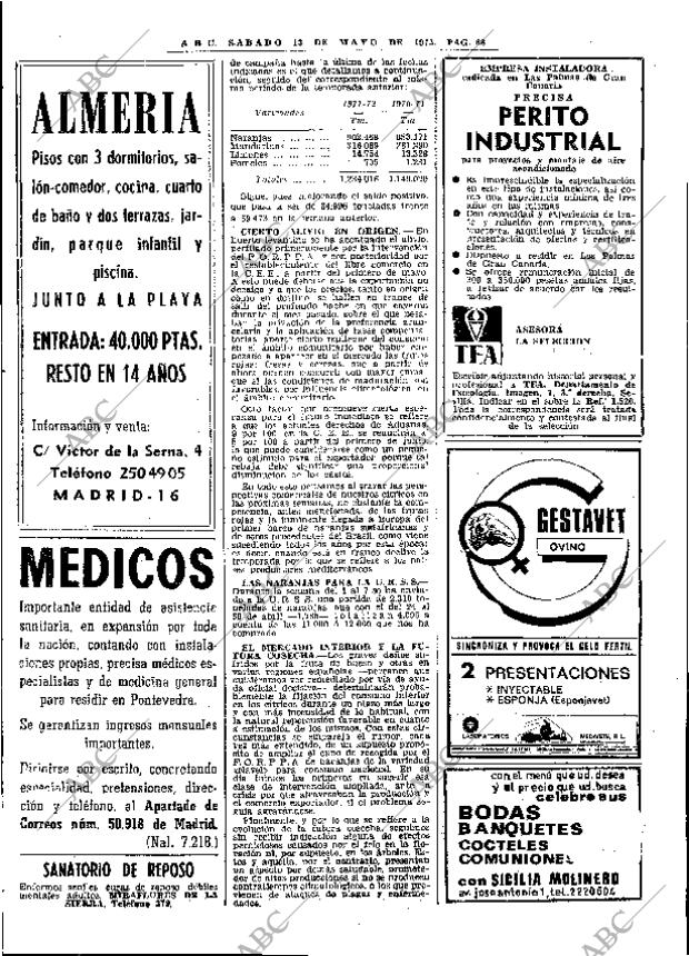 ABC MADRID 13-05-1972 página 68