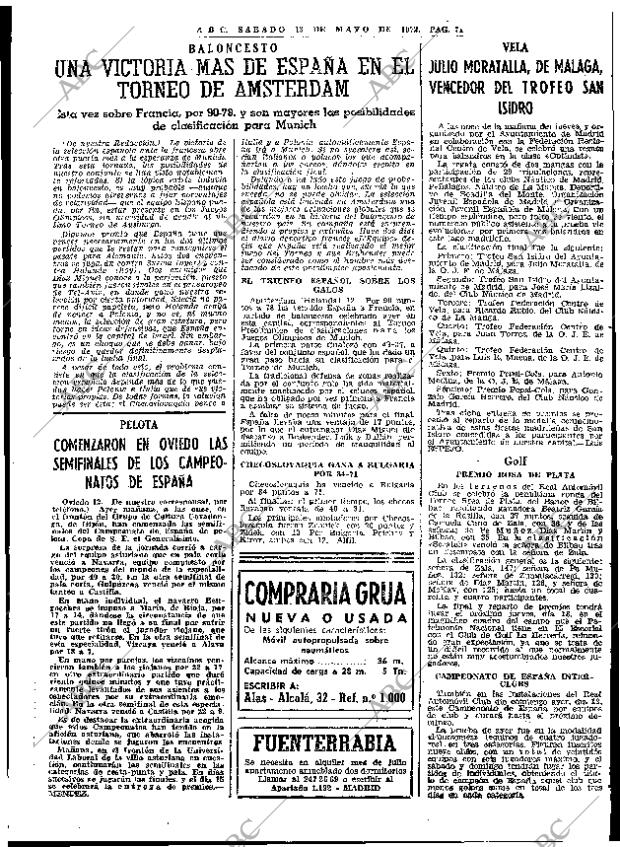 ABC MADRID 13-05-1972 página 71