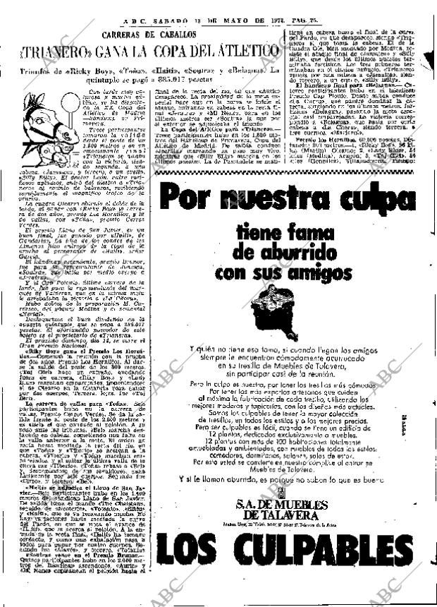 ABC MADRID 13-05-1972 página 75