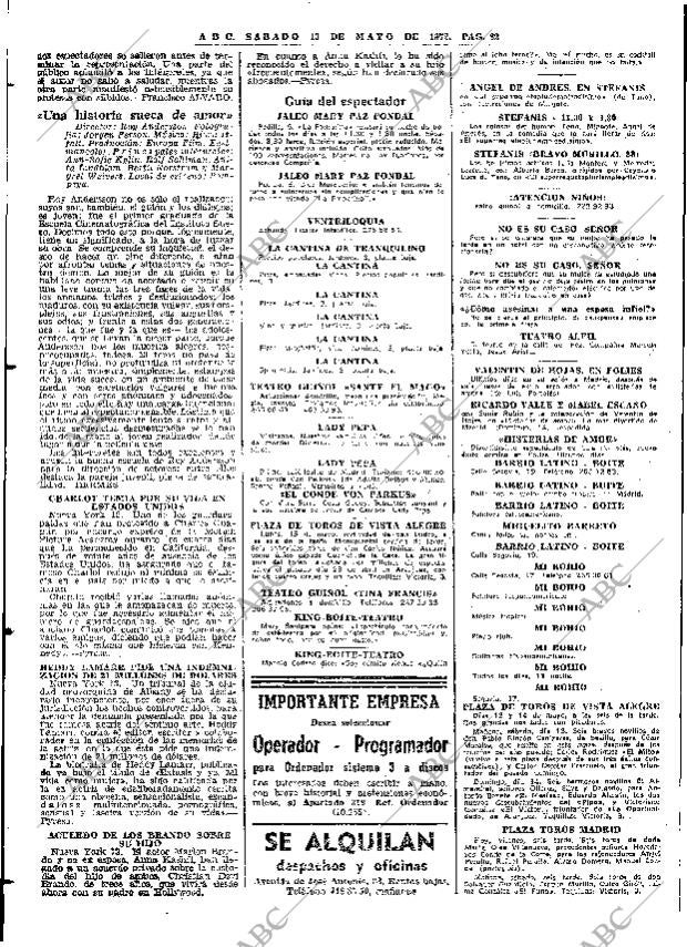 ABC MADRID 13-05-1972 página 82