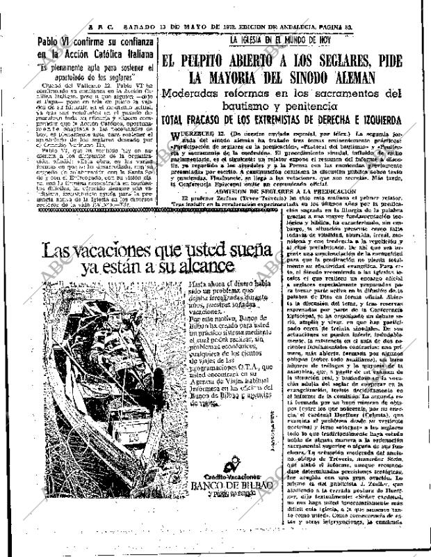 ABC SEVILLA 13-05-1972 página 57