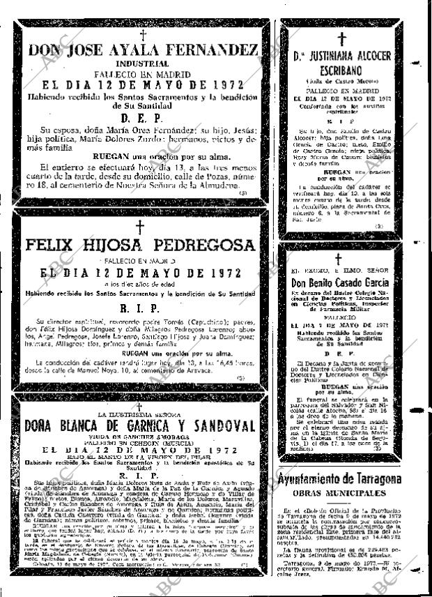 ABC MADRID 14-05-1972 página 113