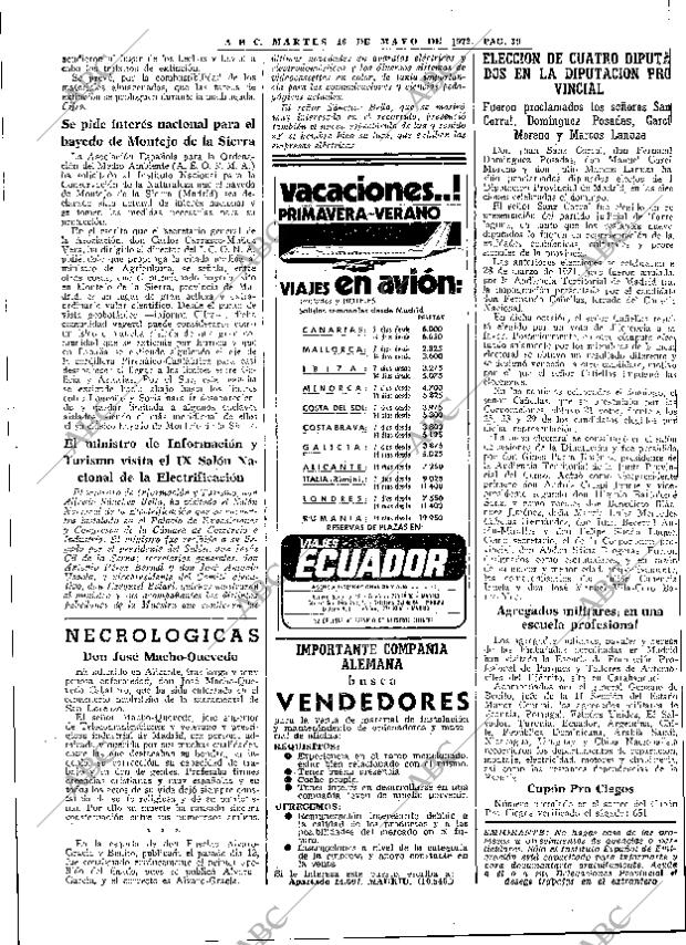 ABC MADRID 16-05-1972 página 39