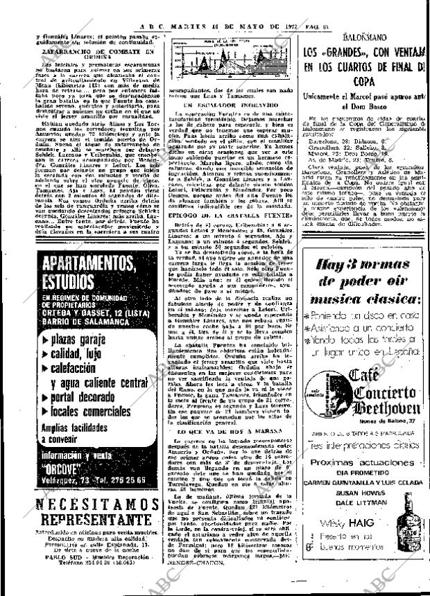 ABC MADRID 16-05-1972 página 61