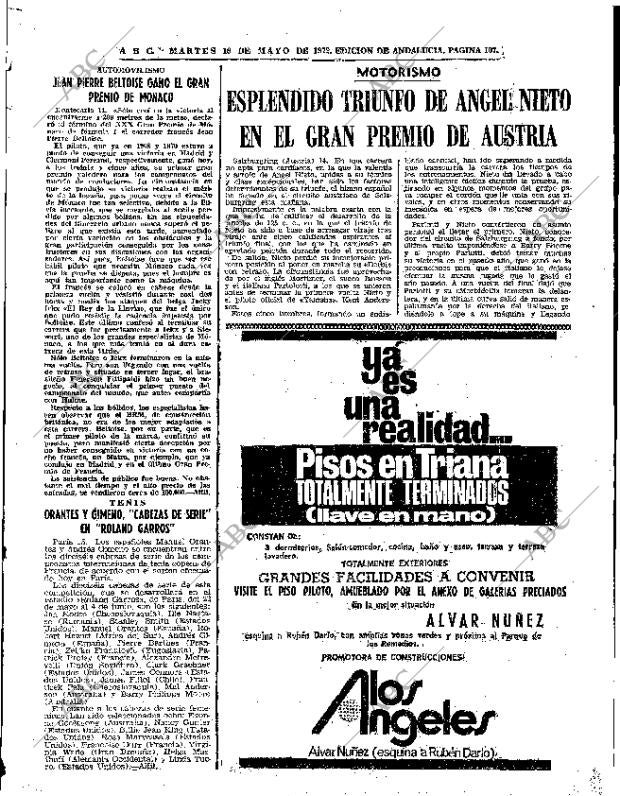 ABC SEVILLA 16-05-1972 página 107