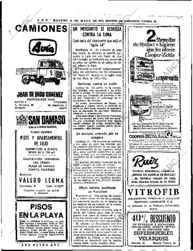 ABC SEVILLA 16-05-1972 página 48