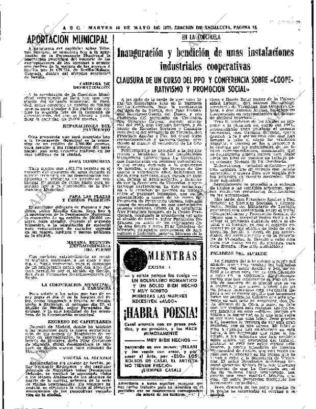 ABC SEVILLA 16-05-1972 página 61