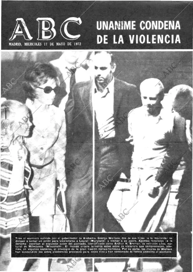 ABC MADRID 17-05-1972 página 1