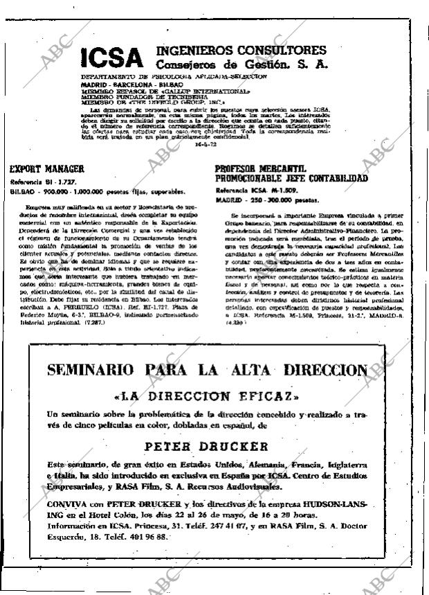 ABC MADRID 17-05-1972 página 20