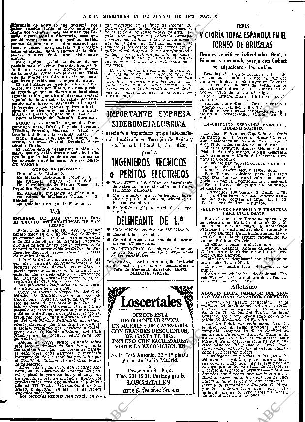 ABC MADRID 17-05-1972 página 68