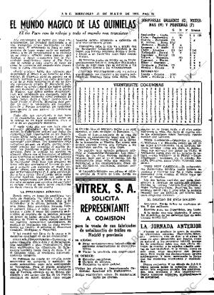 ABC MADRID 17-05-1972 página 71