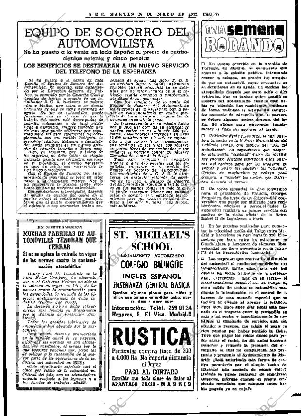 ABC MADRID 17-05-1972 página 75