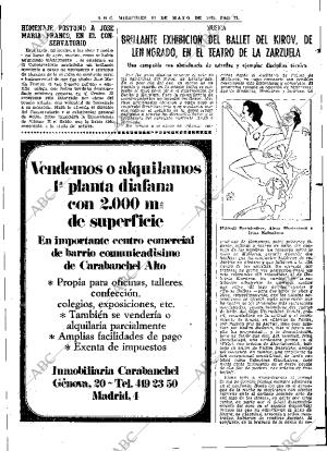 ABC MADRID 17-05-1972 página 77