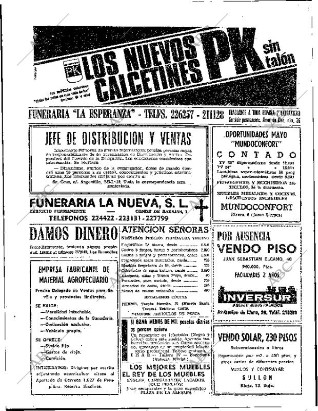 ABC SEVILLA 17-05-1972 página 74