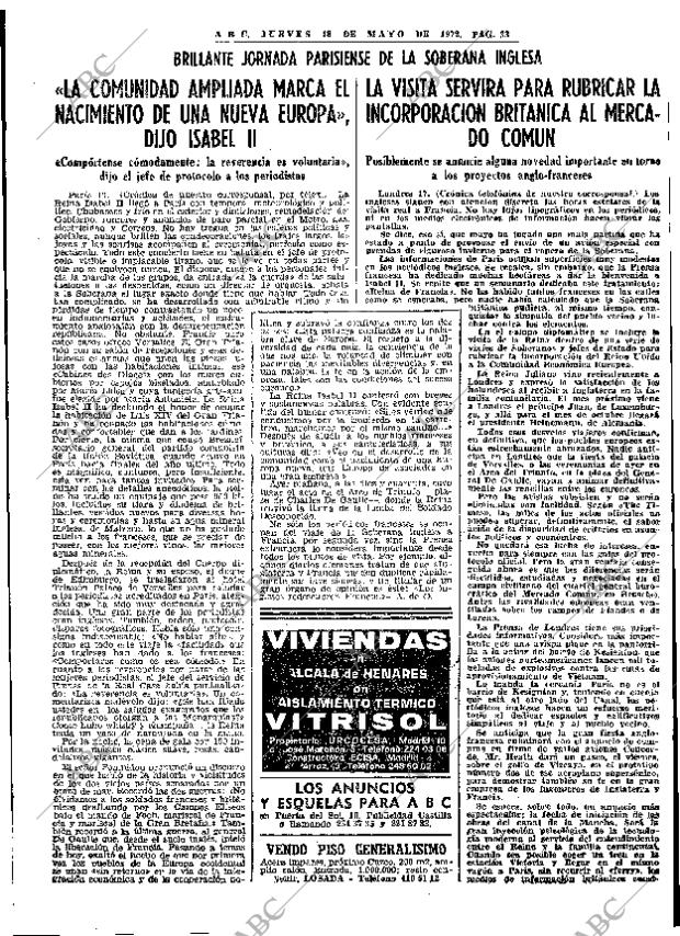 ABC MADRID 18-05-1972 página 33