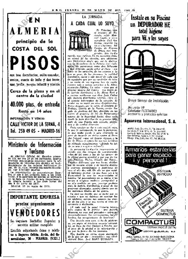 ABC MADRID 18-05-1972 página 38