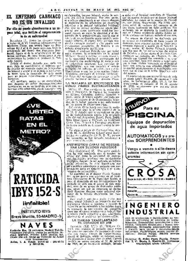 ABC MADRID 18-05-1972 página 60