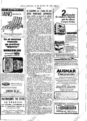 ABC MADRID 18-05-1972 página 74