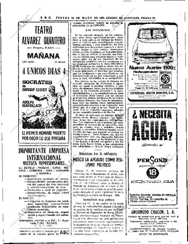 ABC SEVILLA 18-05-1972 página 32