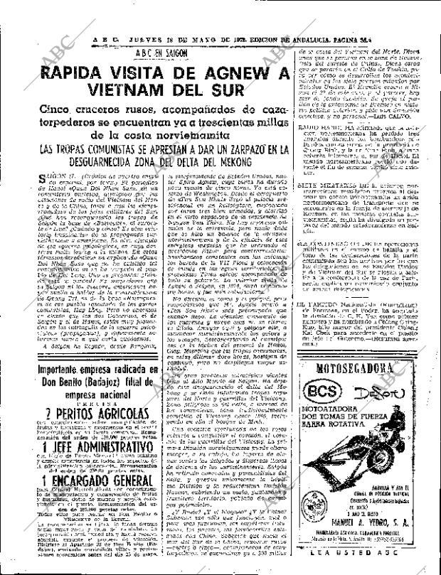 ABC SEVILLA 18-05-1972 página 34