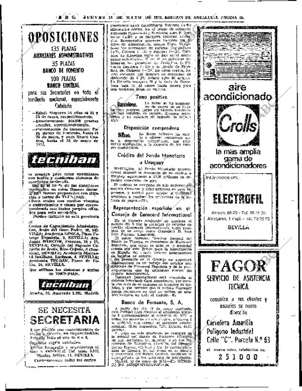 ABC SEVILLA 18-05-1972 página 42
