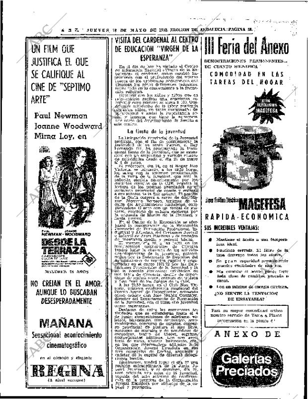 ABC SEVILLA 18-05-1972 página 48