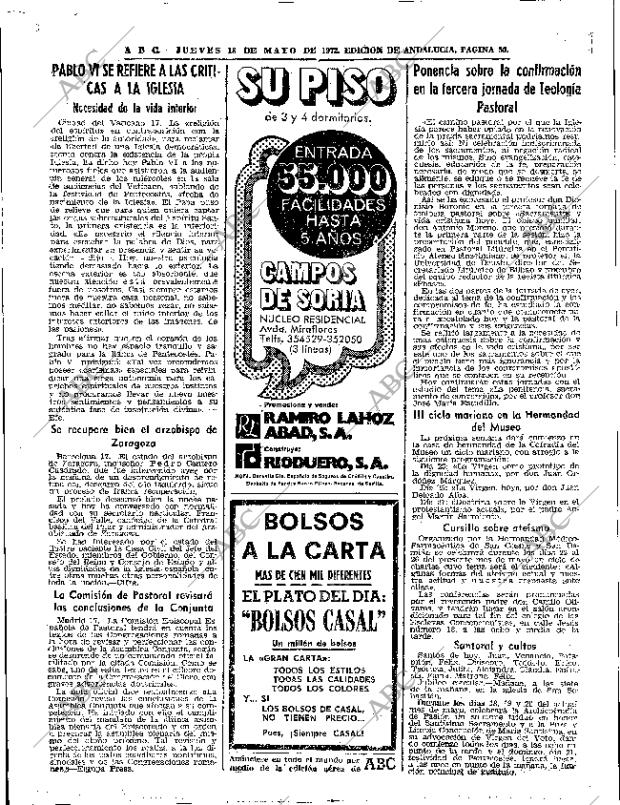 ABC SEVILLA 18-05-1972 página 50