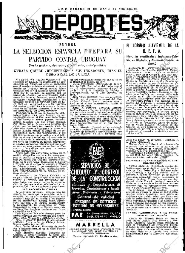 ABC MADRID 20-05-1972 página 81