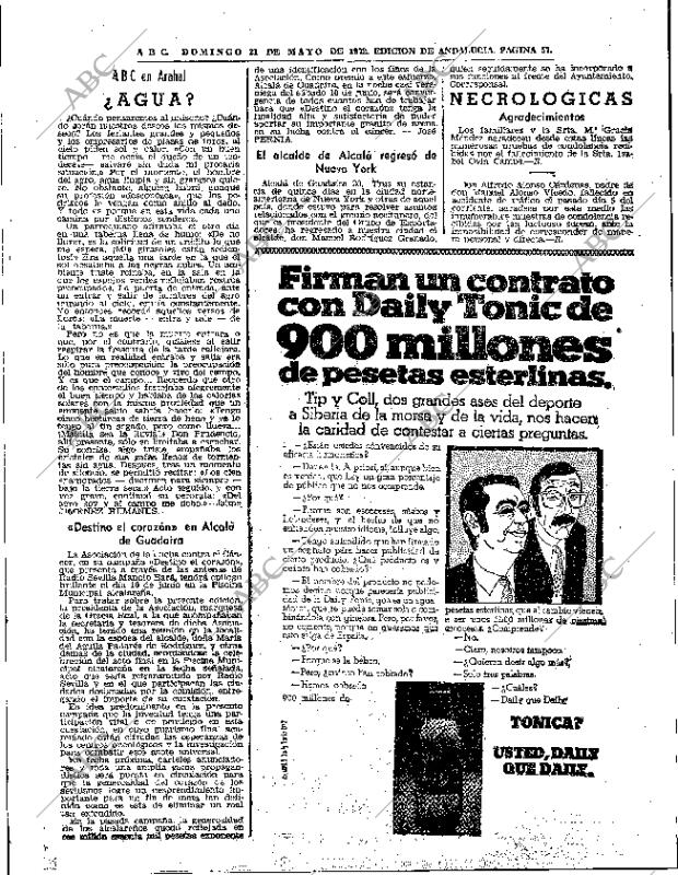 ABC SEVILLA 21-05-1972 página 53