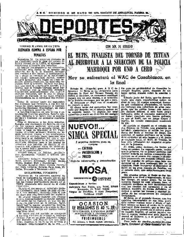 ABC SEVILLA 21-05-1972 página 55