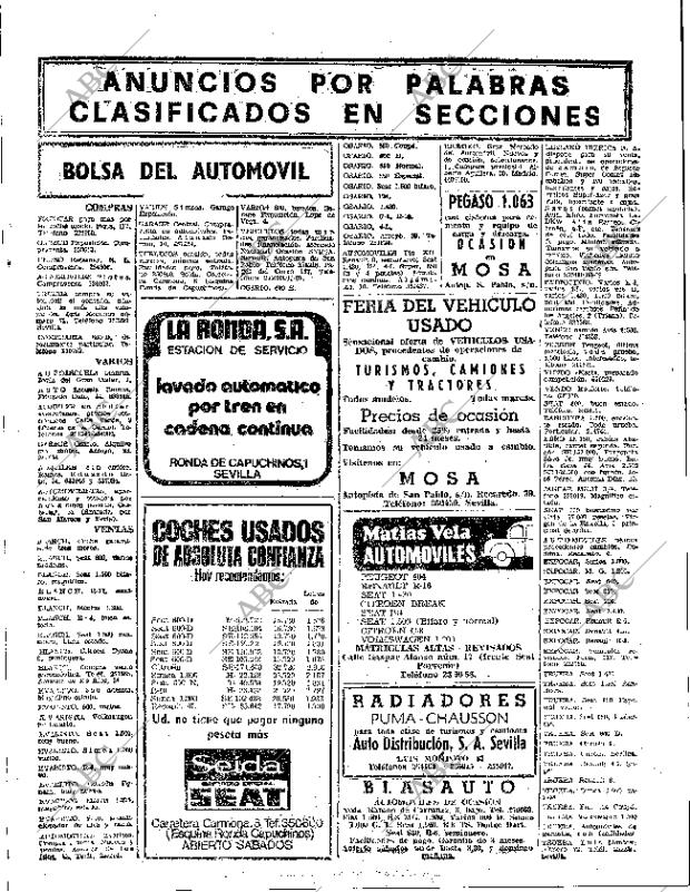 ABC SEVILLA 21-05-1972 página 67