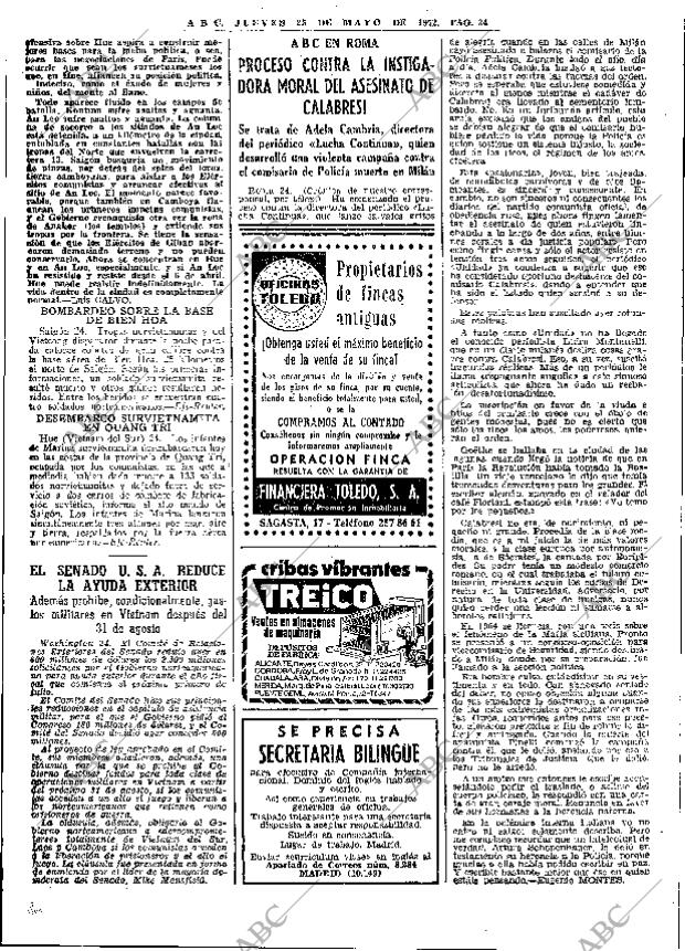 ABC MADRID 25-05-1972 página 34