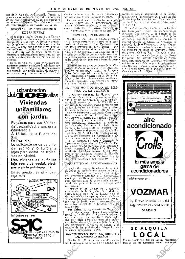 ABC MADRID 25-05-1972 página 52