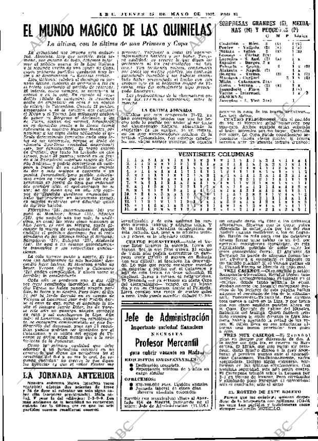 ABC MADRID 25-05-1972 página 81
