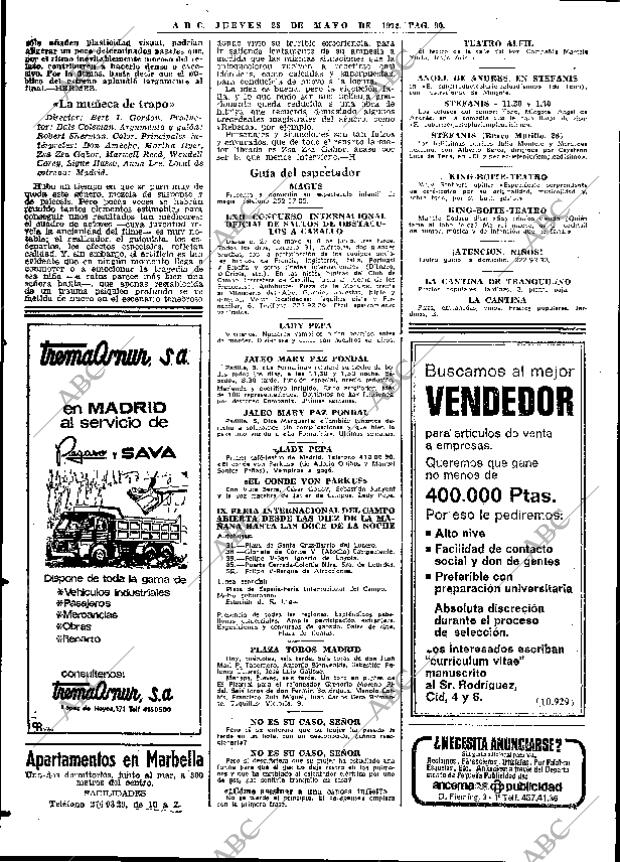 ABC MADRID 25-05-1972 página 90