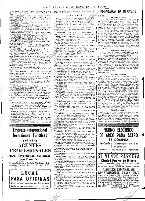 ABC MADRID 25-05-1972 página 93