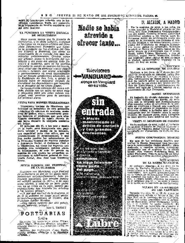 ABC SEVILLA 25-05-1972 página 48