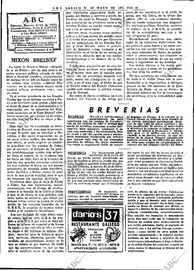 ABC MADRID 27-05-1972 página 30