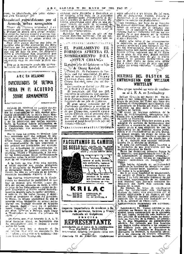ABC MADRID 27-05-1972 página 32