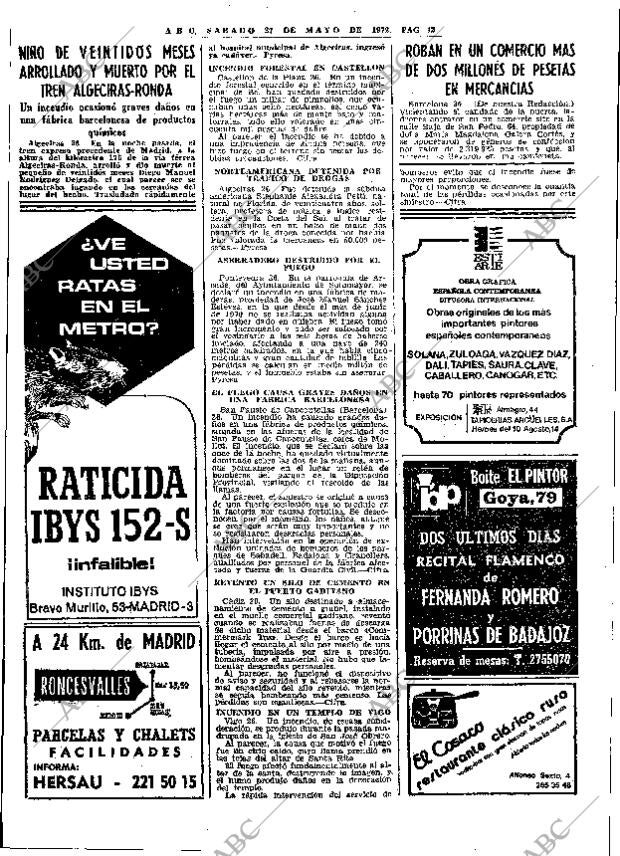 ABC MADRID 27-05-1972 página 42