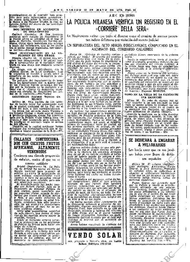 ABC MADRID 27-05-1972 página 44