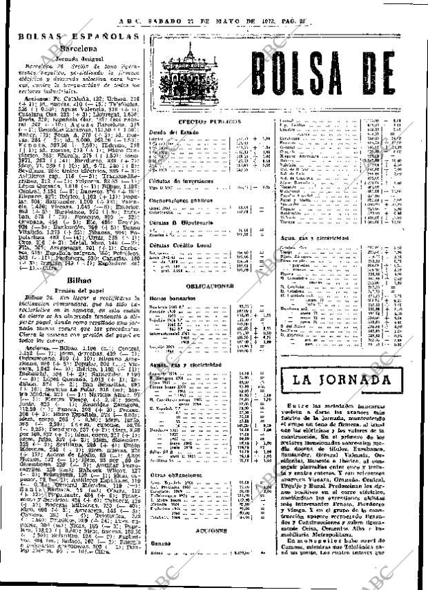 ABC MADRID 27-05-1972 página 66