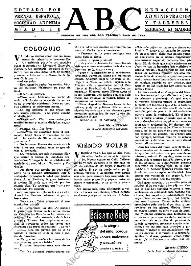 ABC MADRID 28-05-1972 página 3