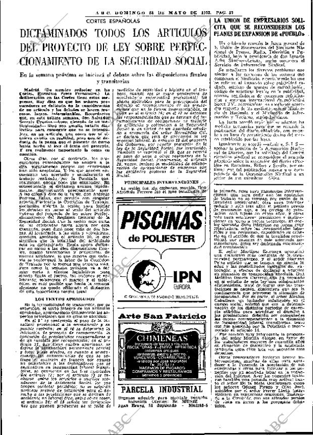 ABC MADRID 28-05-1972 página 37