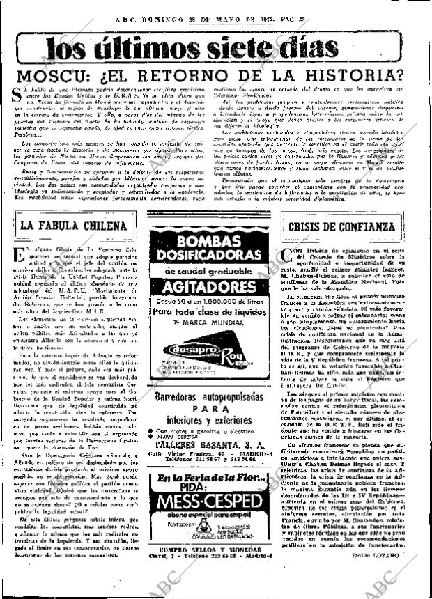 ABC MADRID 28-05-1972 página 38