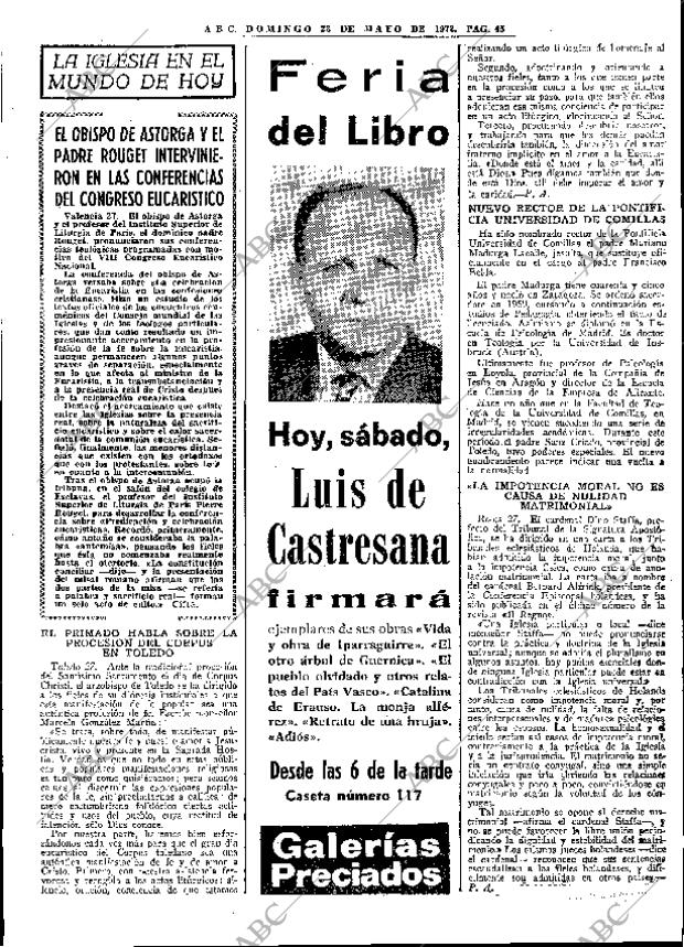 ABC MADRID 28-05-1972 página 45