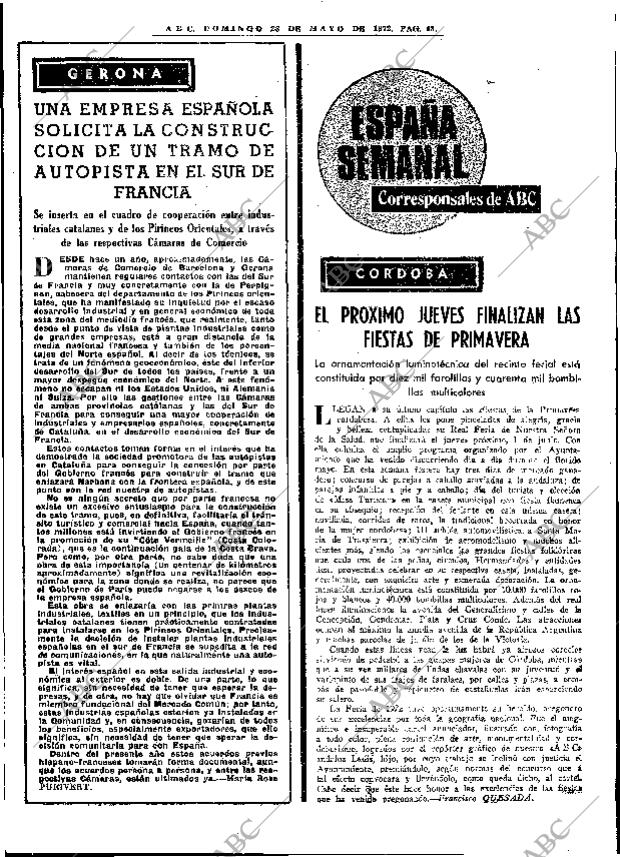 ABC MADRID 28-05-1972 página 48