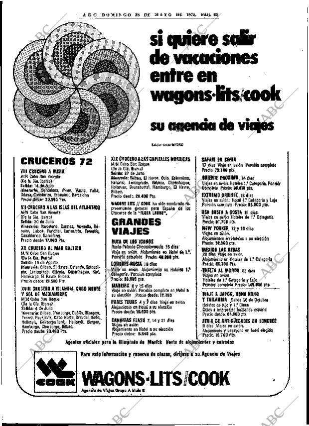 ABC MADRID 28-05-1972 página 62