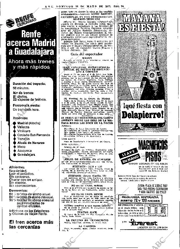 ABC MADRID 28-05-1972 página 94